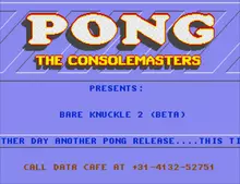 Image n° 1 - screenshots  : Pong Masters Intro 1